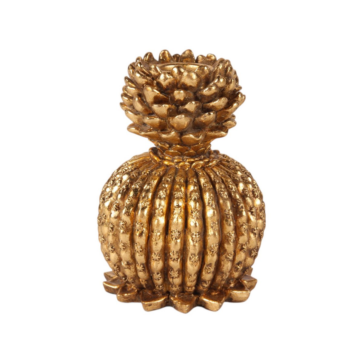 Vintage gyertyatartó 10,5 cm – arany
