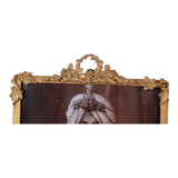 Vintage képkeret 13 × 18 cm – ovális, arany