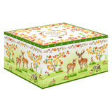 Őszi erdei mintás porcelán csésze + alj 240 ml 2 személyes Fairy Forest