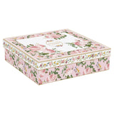 Porcelán eszpresszó kávés csésze 100 ml 6 személyes díszdobozban – Rózsa mintás Chant des Roses