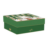 Karácsonyi porcelán csésze + alj 240 ml 2 személyes díszdobozban Festive Avenue