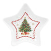 Karácsonyi porcelán csillag tál díszdobozban Christmas Tale Ø 15 cm