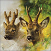 Őszi szarvas mintás háromrétegű papírszalvéta 33x33 cm 20 db-os Roebuck
