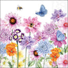 papírszalvéta 33x33 cm 20 db-os háromrétegű nyári virágos Sweet flowers