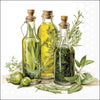 Papírszalvéta 33x33 cm 20 db-os háromrétegű Oils and herbs