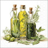 Papírszalvéta 33x33 cm 20 db-os háromrétegű Oils and herbs