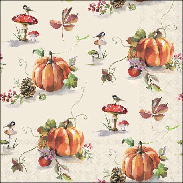 Papírszalvéta 33x33 cm 20 db-os Őszi Pompa