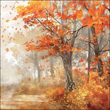 Papírszalvéta 33x33 cm 20 db-os Őszi fa