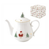 Karácsonyi Porcelán teáskanna 850 ml díszdobozban Let it Snow