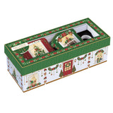Karácsonyi porcelán bögre 2 db szett 300 ml díszdobozban Festive Avenue