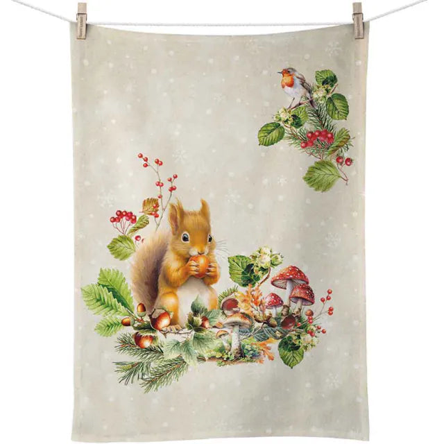 Konyharuha 50x70 cm 100% pamut Mókus minta