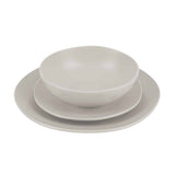 18 részes stoneware kerámia étkészlet matt kém Sahara Collection kerek