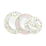Étkészlet 18 részes vintage porcelán étkészlet Birds Melody