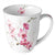 Bögre, csésze Rózsaszín orchidea porcelán bögre 400ml