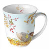 Őszi süni porcelán bögre Forest friends