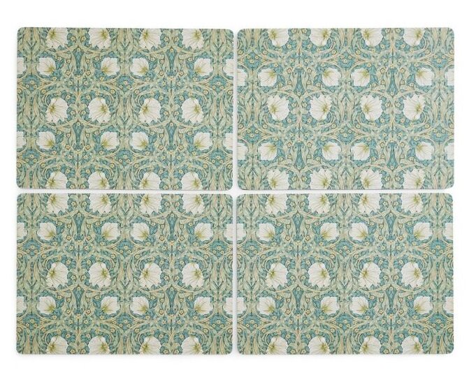 Pimpernel parafa tányéralátét William Morris 4 db szett