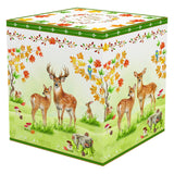 Őszi erdei mintás porcelán eszpresszó kávés csésze 2 személyes készlet