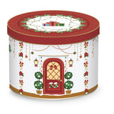 Karácsonyi fenyőfás porcelán bögre 350 ml fém díszdobozban Festive Avenue