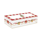 Karácsonyi porcelán 3 db tálka szett bambusz tálcán díszdobozban Christmas Tale