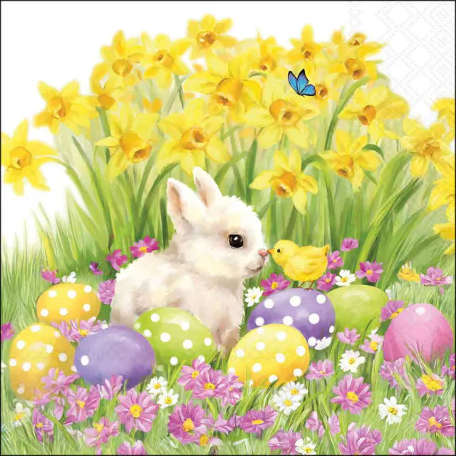 Húsvéti Papírszalvéta 33x33 cm 20 db-os háromrétegű Easter friends