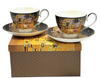 Gustav Klimt porcelán csésze aljjal 2 személyes 250 ml A Csók
