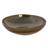 WISTERIA GREEN porcelán mélytányér 22 cm zöld