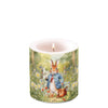 Húsvéti nyuszis átvilágítós gyertya 8x7,5 cm Mister Rabbit