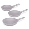 3 részes serpenyő szett Indukciós tapadásmentes Berlinger Haus Taupe Collection