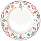 Karácsonyi Porcelán lapostányér 27 cm Sweet Christmas