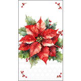 Karácsonyi mikulásvirág mintás GT szalvéta 15 db-os Festive Poinsettia