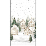 Karácsonyi havas házak mintás GT szalvéta 15 db-os Snowy Houses