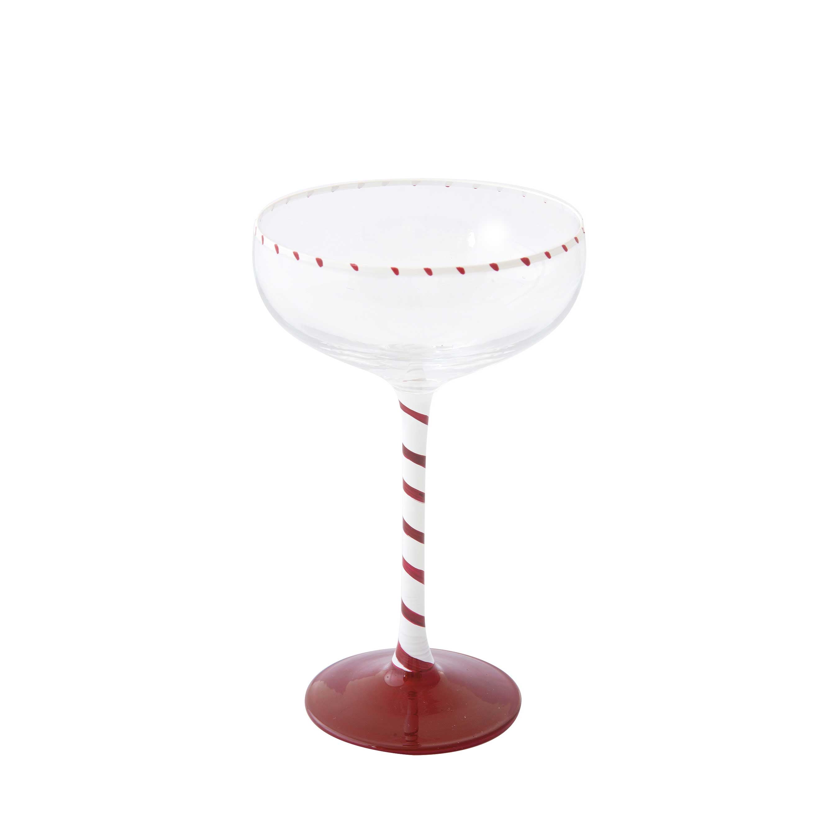 Karácsonyi Pezsgős üveg pohár 250 ml díszdobozban Christmas Twist