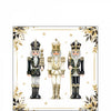 Karácsonyi diótörős háromrétegű papírszalvéta 25x25 cm Royal Nutcrackers