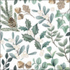 Karácsonyi háromrétegű papírszalvéta 33x33 cm 20 db Collection of Leaves
