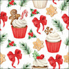 Háromrétegű karácsonyi papírszalvéta 33x33 cm 20 db Christmas sweets