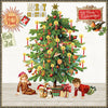Háromrétegű karácsonyi papírszalvéta 33x33 cm 20 db Under the X-Mas tree