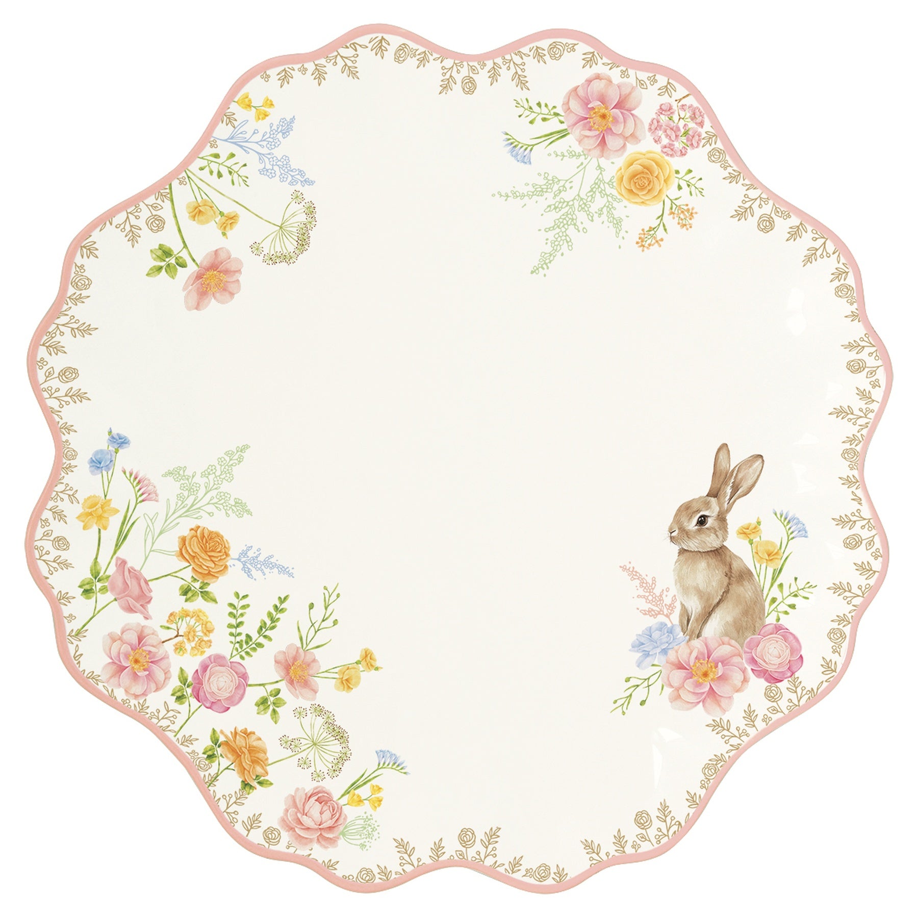 Húsvéti nyuszis porcelán 18 részes étkészlet Trés Jolie