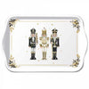 Karácsonyi diótörős műanyag kistálca 13x21 cm Royal Nutcrackers kollekció