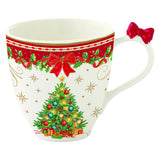 Karácsonyi porcelán bögre 350 ml díszdobozban Christmas Heritage