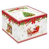 Karácsonyi porcelán teás csésze 240 ml díszdobozban Christmas Heritage