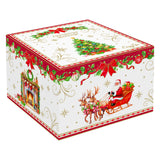Karácsonyi porcelán eszpresszó kávés csésze díszdobozban Christmas Heritage