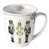 Karácsonyi diótörős porcelán bögre Royal Nutcrackers kollekció