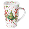 Karácsonyi manós porcelán bögre 600 ml Elves by the Tree