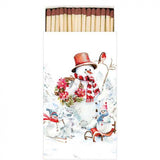 Gyufa karácsonyi csomagolásban 45 dbSporty Snowmen