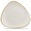 Churchill Stonecast Mustard bézs kerámia háromszög tányér 31,1 cm