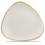 Churchill Stonecast Mustard bézs kerámia háromszög tányér 31,1 cm