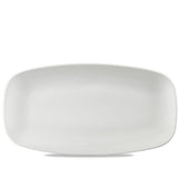 Churchill Isla fehér kerámia ovál 35,5×18,9 cm / oblong /