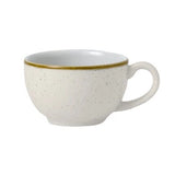 Churchill Stonecast Barley bézs kerámia cappuccino csésze 17 cl 9 cm