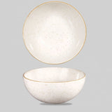 Churchill Stonecast Barley bézs kerámia tálka18,3 cm 107,5 cl magasság: 8 cm