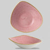 Churchill Stonecast Petal rózsaszín kerámia h.szög salátás 23,5 cm